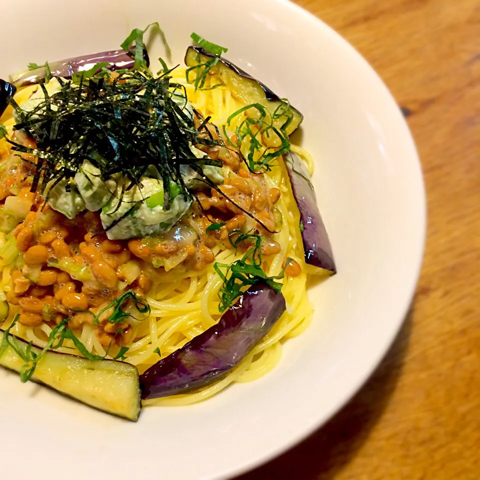 vegan グルテンフリー シュガーフリー
納豆パスタ|makiko_aさん