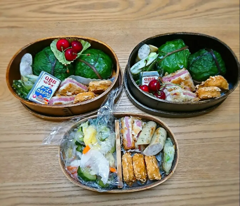 『スイスチャードおにぎりお弁当 めはり寿司風』|seri-chanさん