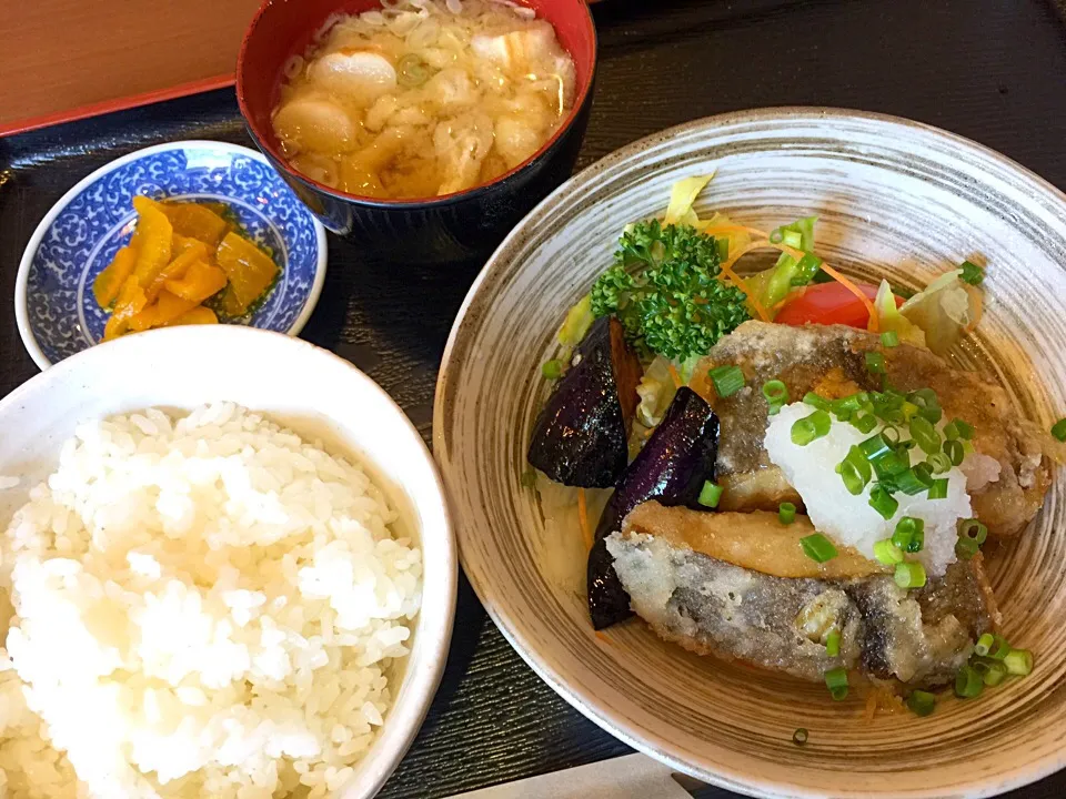 カレイ（骨無し）のみぞれ定食|T. Wonderさん