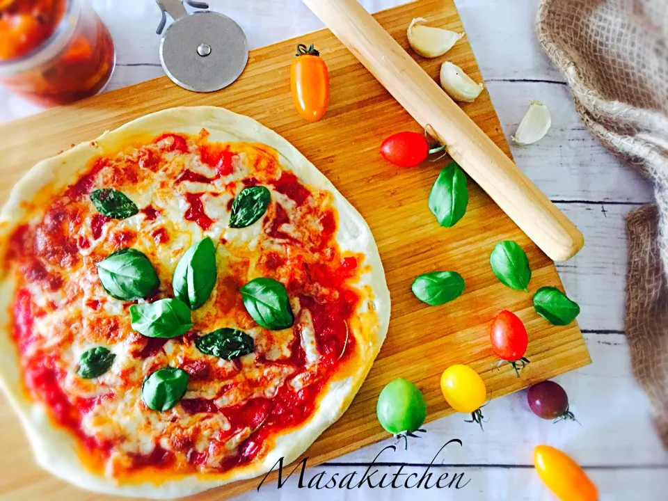 Made pizza Margherita|Masakiさん