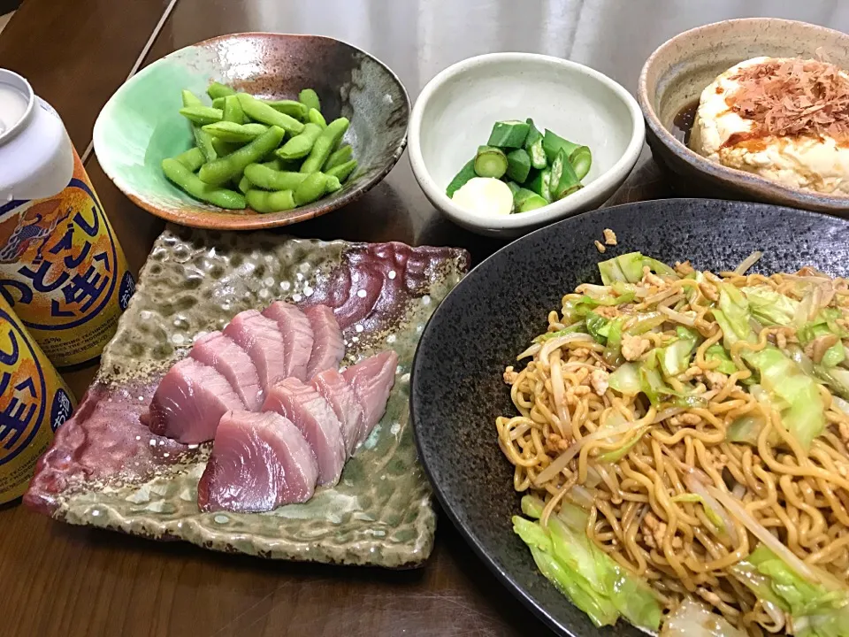 2017.6.17 焼きそばランチ🍻🍻🍻|ゆみずさん