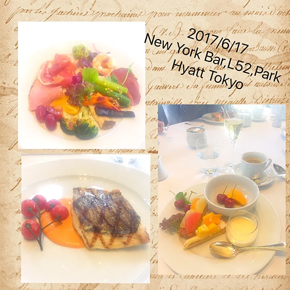 New York Bar,L52,Park Hyatt Tokyoにてホリデーランチ♫•*¨*•.¸¸♪|シロンさん