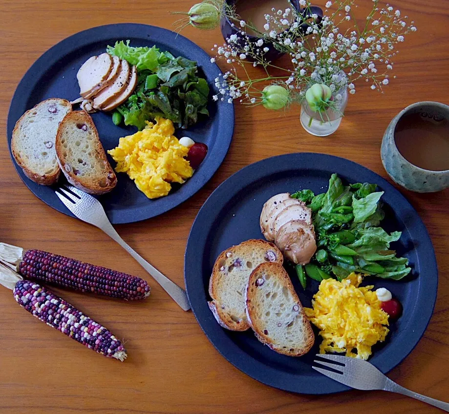 簡単ワンプレート朝ごはん|@chieko_tanabe_さん