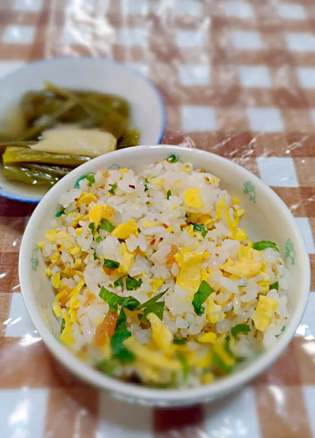 余った酢飯でちらし寿司|時雨さん