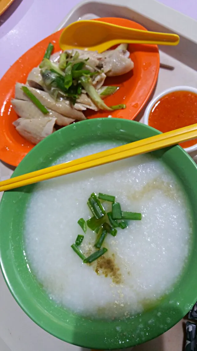 Chicken porridge for the weak stomach 😋😔|🍒lynnlicious🍒さん
