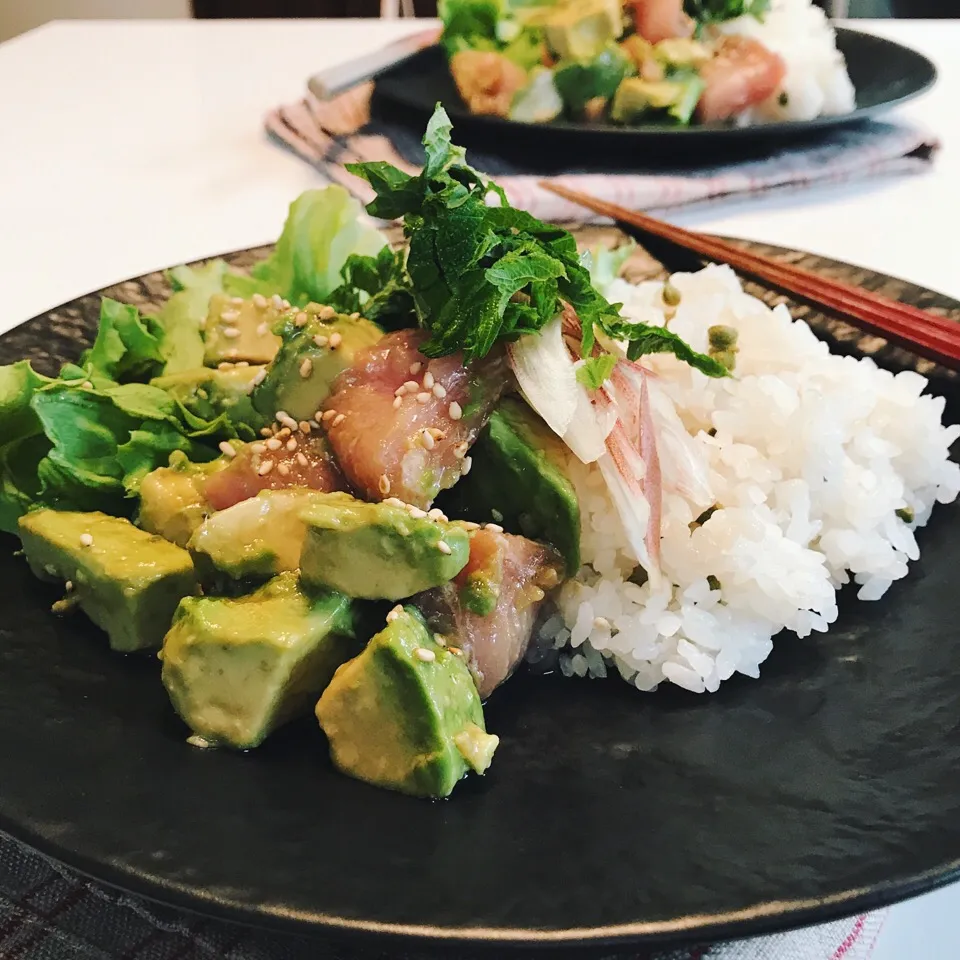 和風アヒポキ丼|麻紀子さん