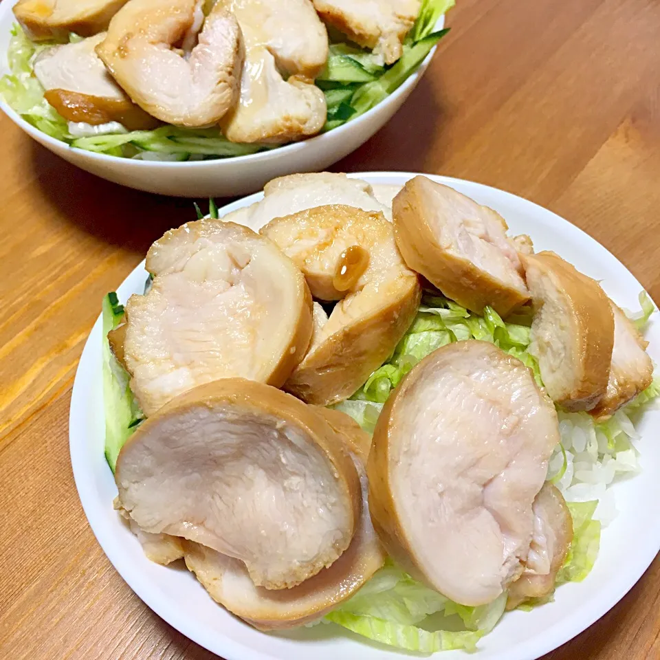 まるまさんの料理 鶏チャーシュー
丼にしました！
#鶏チャーシュー|Shirokoさん