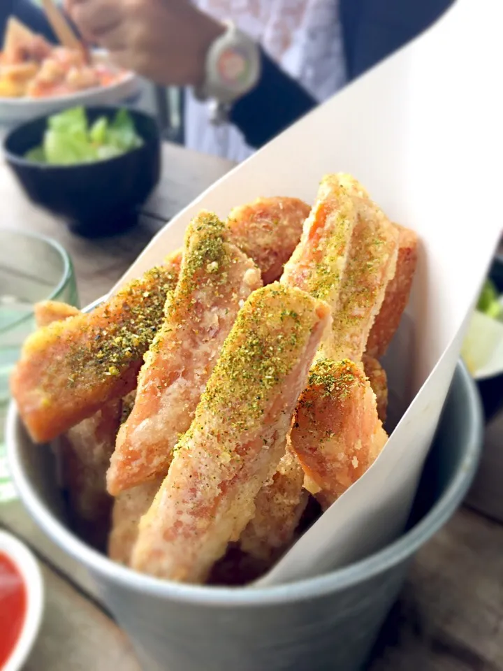 Spam fries|Carol Yewさん