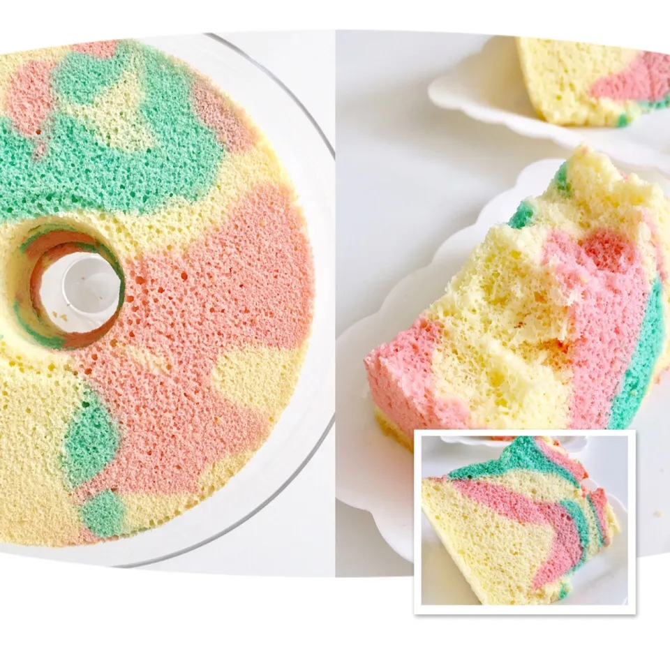 Paddle pop chiffon cake|12Dragonさん