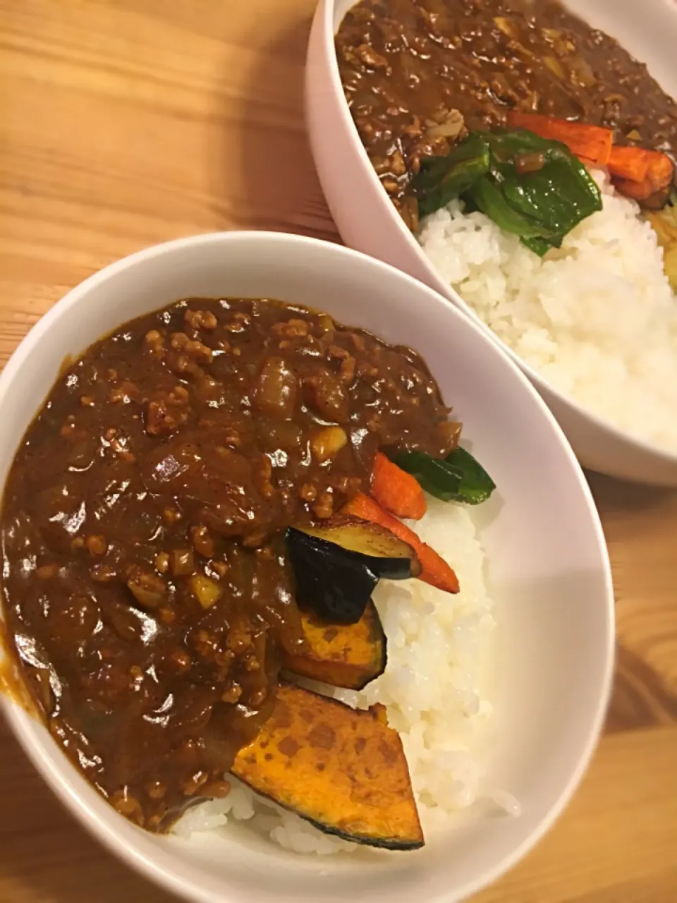 Snapdishの料理写真:夏野菜のキーマカレー❤️|❤️みぃ❤️さん