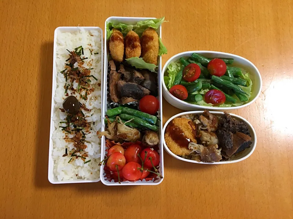 今日のお弁当♡2017.6.19.|kimikimiさん