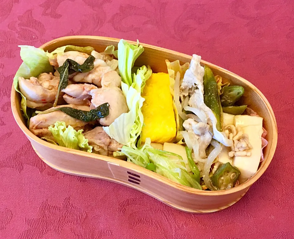 Snapdishの料理写真:【たんぱく質 重ね食べんと〜🍱】
#GFCF
#砂糖不使用|Chisato Sさん