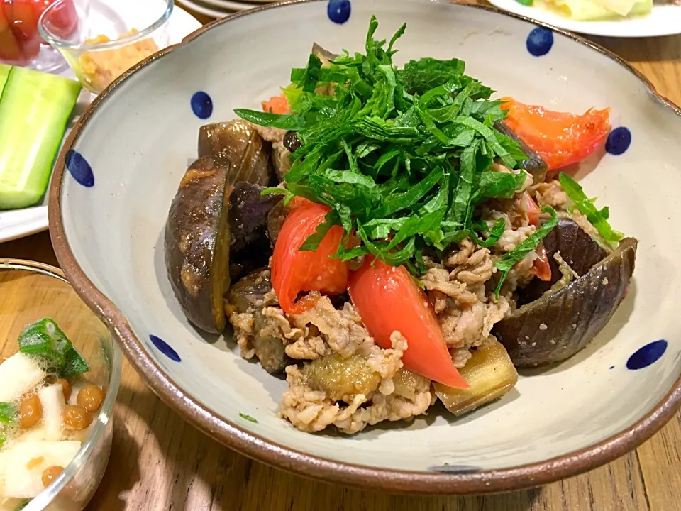 豚肉と茄子のさっぱり炒め|maicookさん