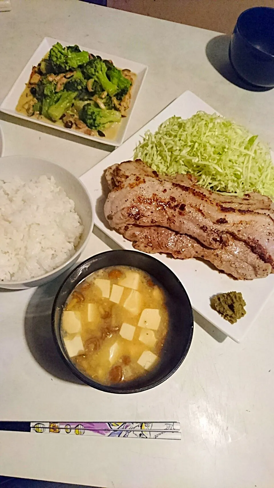 Snapdishの料理写真:豚バラ葱塩のグリル|石崎　まりりんさん