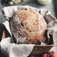 Snapdishの料理写真:Lychees and rose bread|rick chanさん