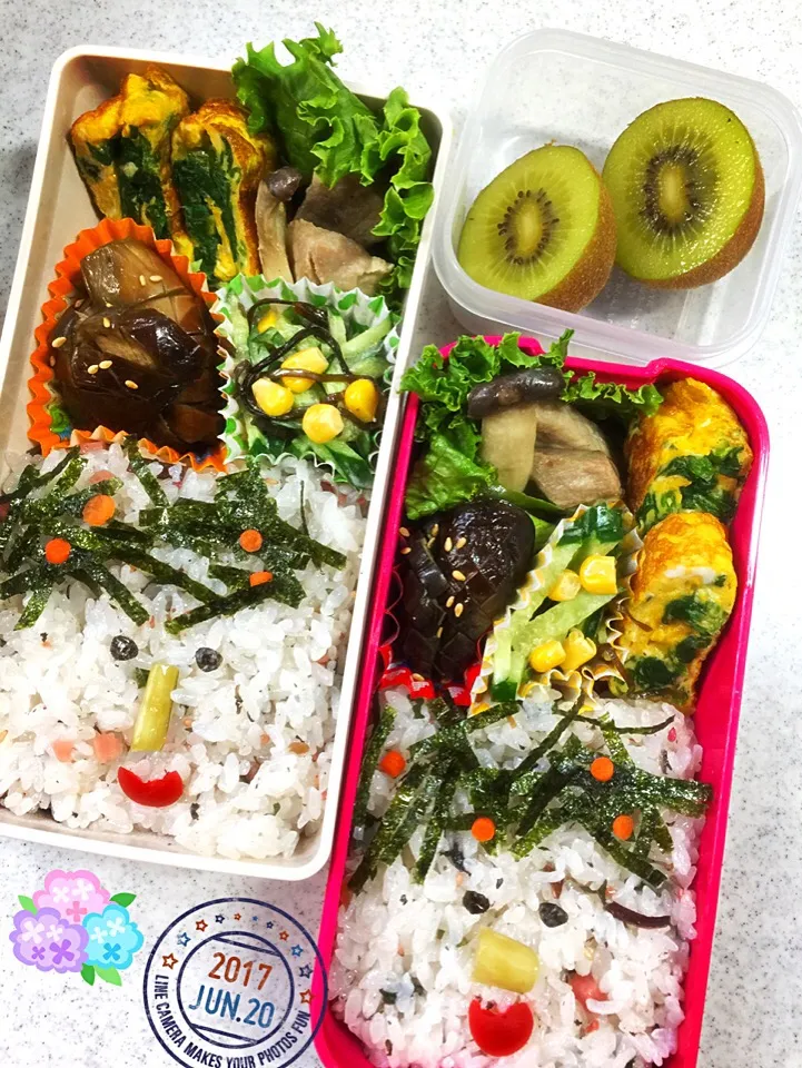 Snapdishの料理写真:お弁当〜🍱|まんぞーさん