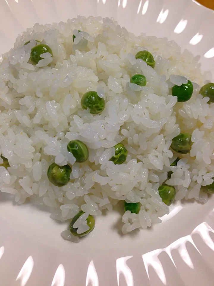 Snapdishの料理写真:６月１９日
昆布茶で炊いた豆ごはん🍚|Yu Yu mamaさん