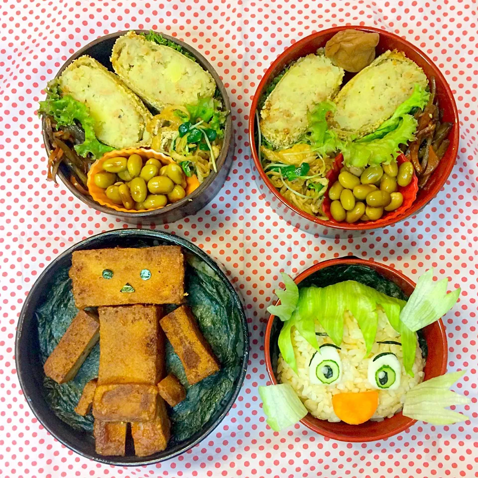 Snapdishの料理写真:vegan弁当
よつばと!|makiko_aさん