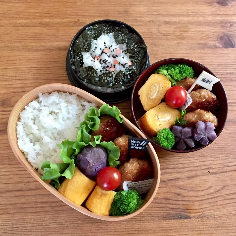 お弁当🍱🍱|カタツムリさん