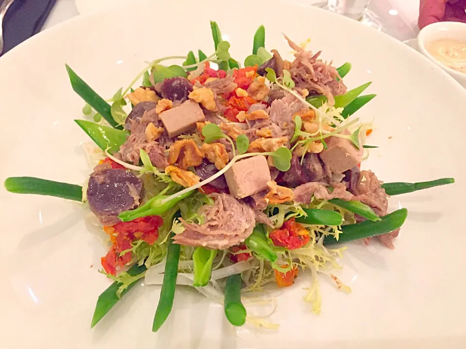 Foie gras salad|Sky Blueさん