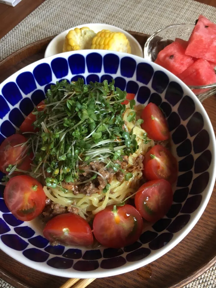 #冷やし胡麻坦々麺|ひなママさん