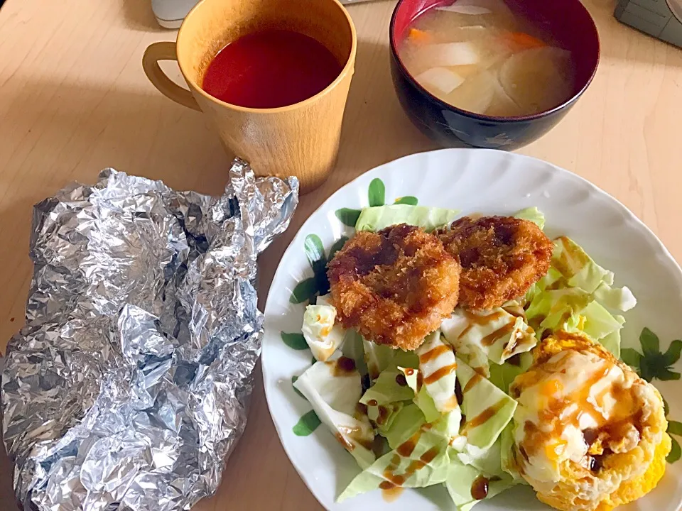 6月20日朝食兼昼食|ばぁさんさん