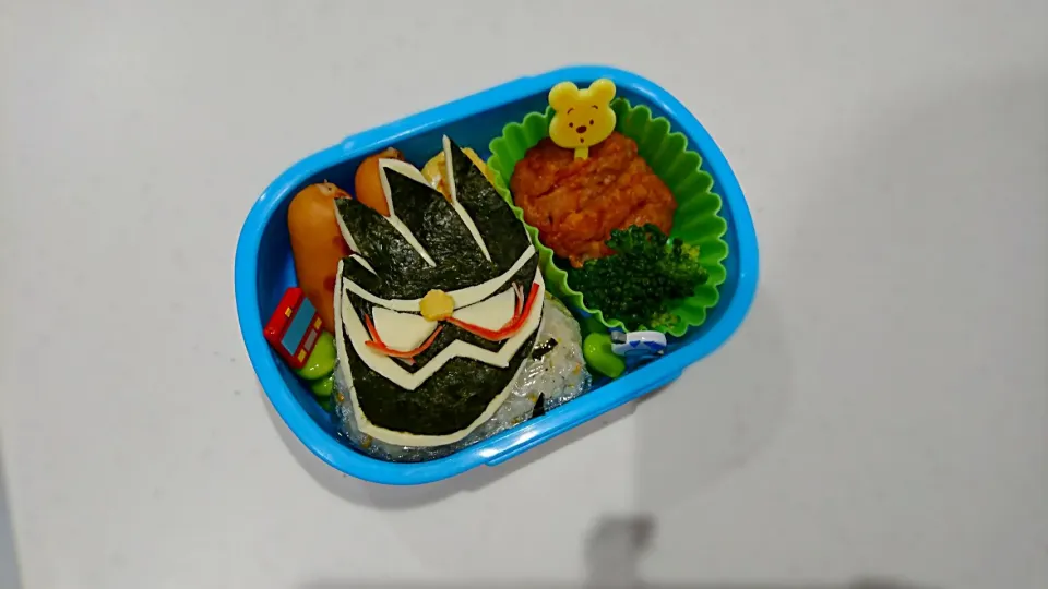 Snapdishの料理写真:#キャラ弁 #仮面ライダー  #ゾンビ|つかささん