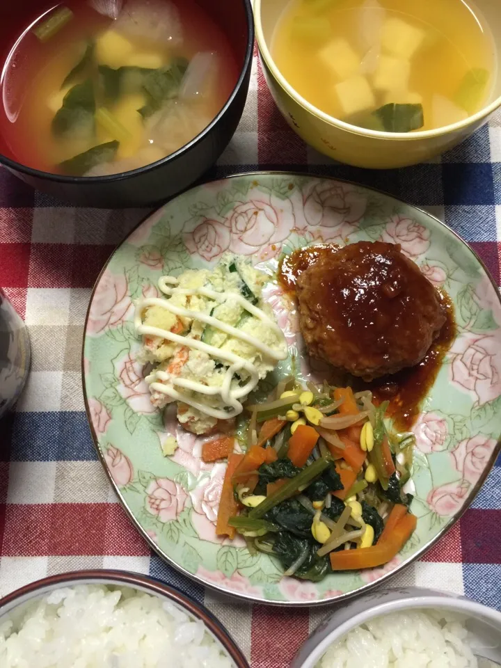 Snapdishの料理写真:普通の晩ご飯|さとう かおりさん