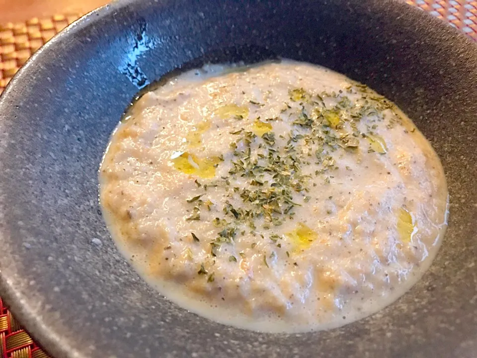 Mantar Çorbası🍄ﾏﾝﾀﾙ ﾁｮﾙﾊﾞｽ Mushroom soup♨️しめじと野菜の冷製ｸﾘｰﾑｽｰﾌﾟ|🌈Ami🍻さん