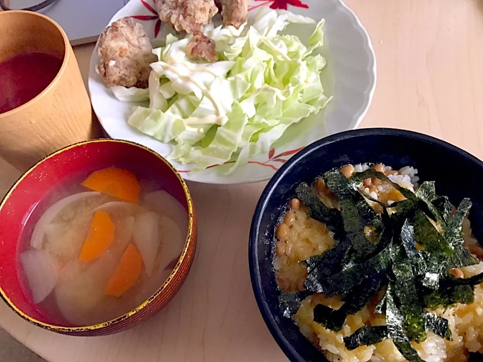 6月21日朝食兼昼食|ばぁさんさん