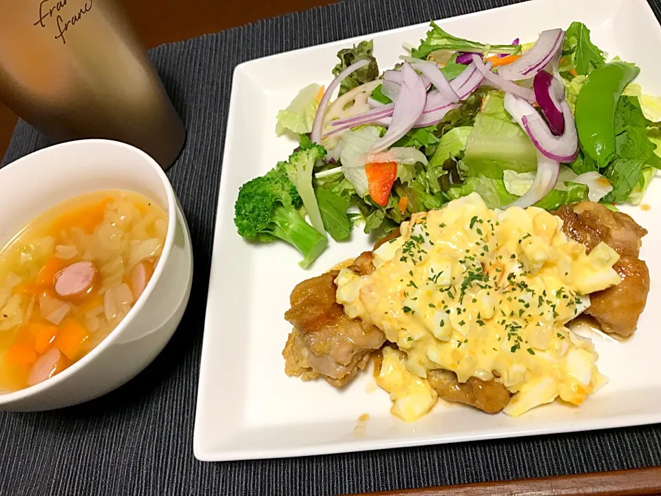 Snapdishの料理写真:#チキン南蛮#DELISHKITCHEN|りこぴんさん