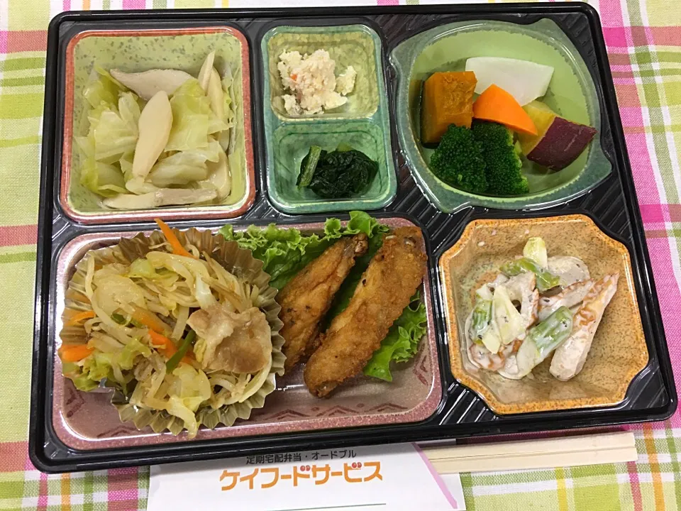 豚肉野菜スタミナ炒め 日替わり弁当 豊川市宅配|Naokazu Kuritaさん