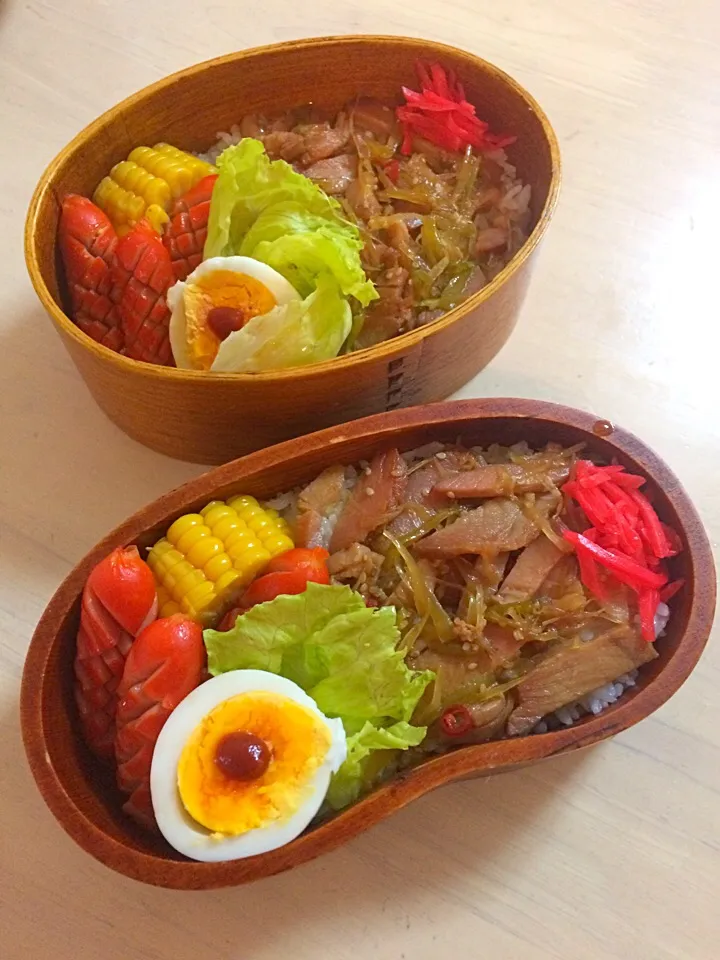 今日の男子弁当🍱だよ〜 2017/06/22

チャーシュー丼だよ〜✨✨✨|Booパパさん