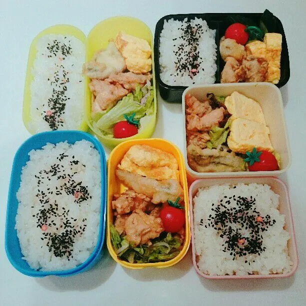 6/22(木)の四人弁当🍱|ふみぃさん