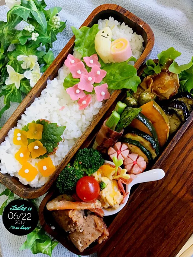 紫陽花弁当🍱😋|kiyomi sakuraiさん