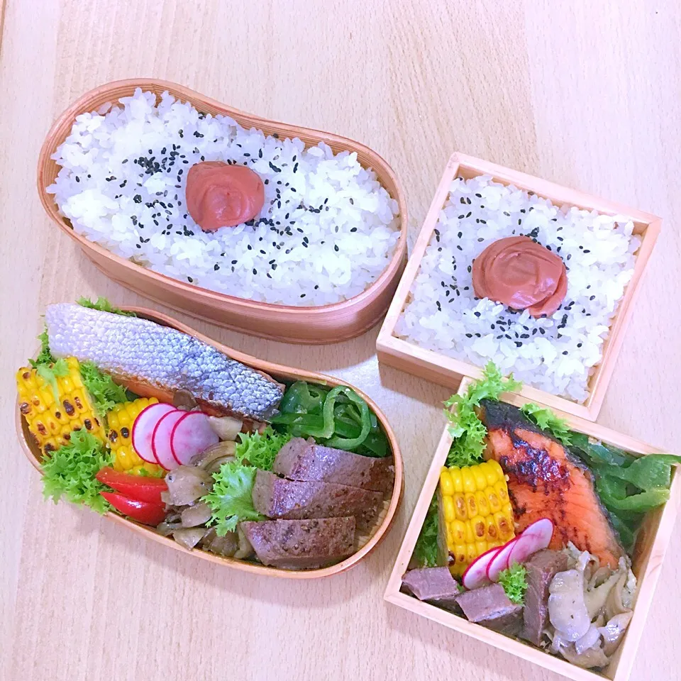 Snapdishの料理写真:子供達のお弁当|yuuco🍾さん