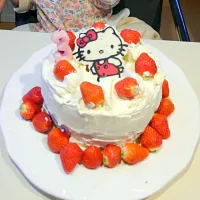 3歳誕生日ケーキ|じゅんこさん