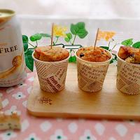 たっぷりチョコチップのバナナマフィン(*≧∀≦*)