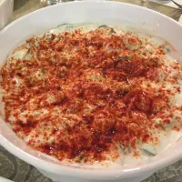 Snapdishの料理写真:Cucumber Raita|Ismahan Khanさん