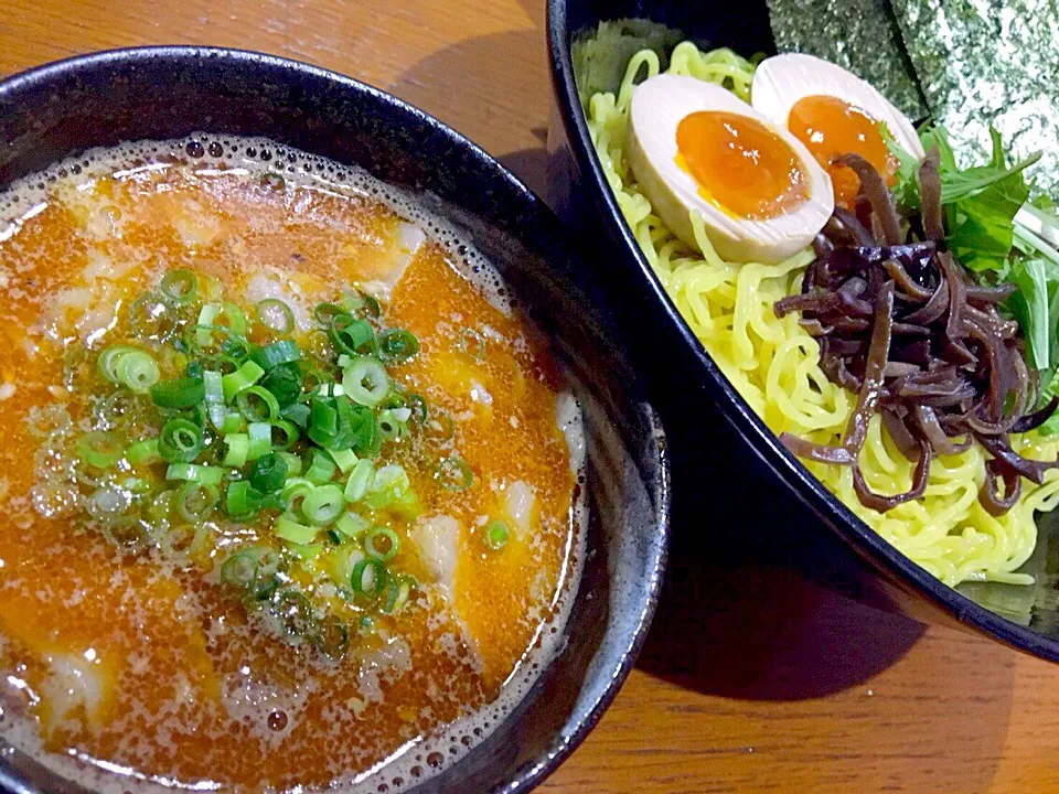 牛すじつけ麺|晴れの陽さん