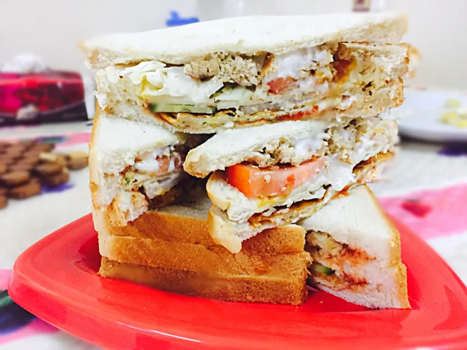 Club sandwich|Fatima Sameena Sharifさん