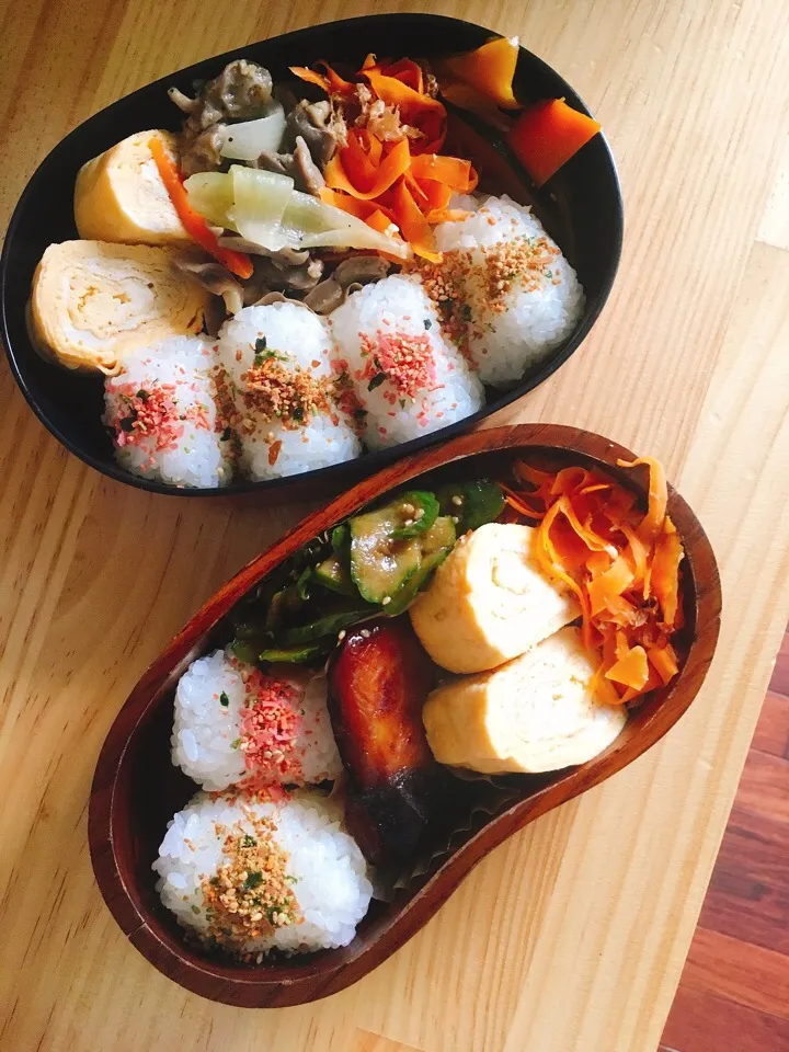 今日のお弁当♡
おにぎり弁当(*´∇｀*)

#お弁当 #手作り #おにぎり #おにぎり弁当 #おひるごはん|ゆかさん