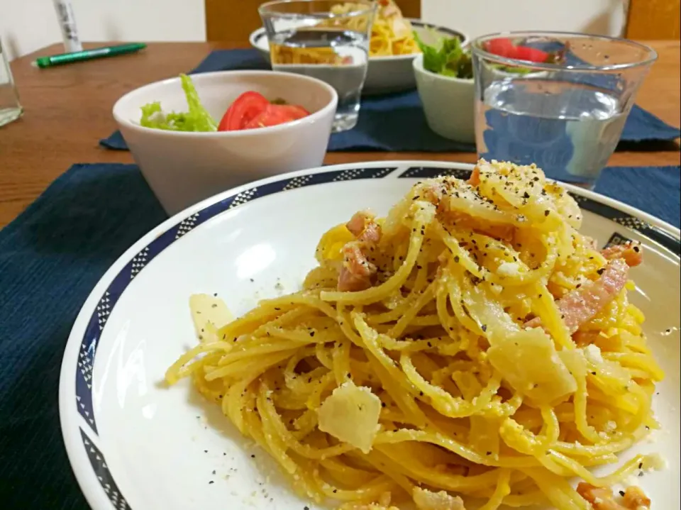 Snapdishの料理写真:カルボナーラ|こあささん