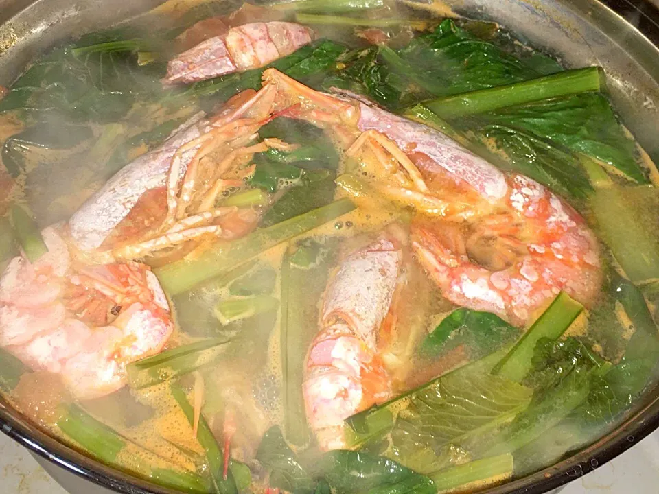 🍲Shrimp Sinigang 🍲|山田さん