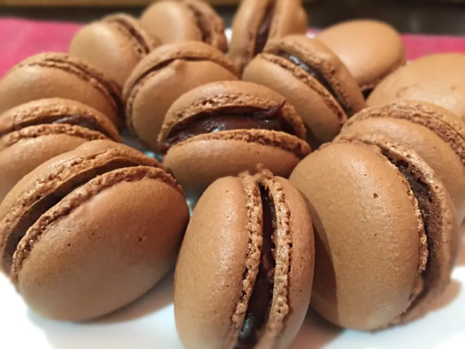 Chocolate macaron|mee aphipongさん