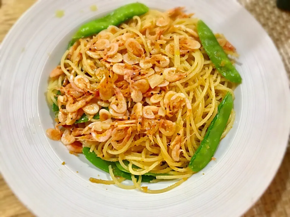 #桜海老とカラスミのペペロンチーノ #パスタ好き集まれ  #pasta  #パスタ|meirecipeさん