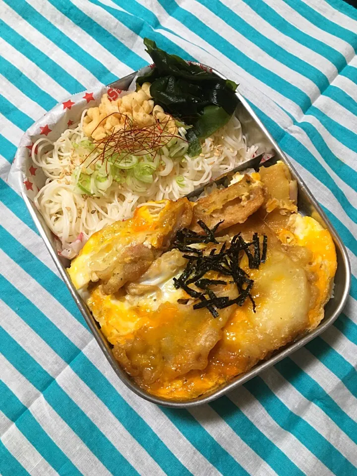 Snapdishの料理写真:煮天丼と素麺弁当


やっと今週も終わり🙌












世田谷村山大和|にゃおさん