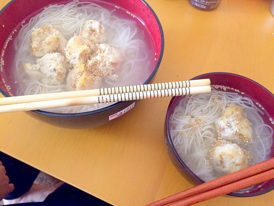 鶏塩レモンそうめん|あゆしんさん