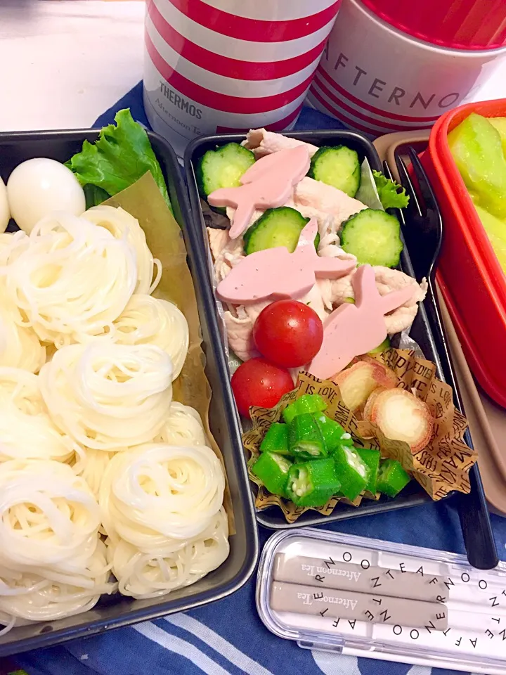 女子高校生用 そうめん弁当|riorieさん