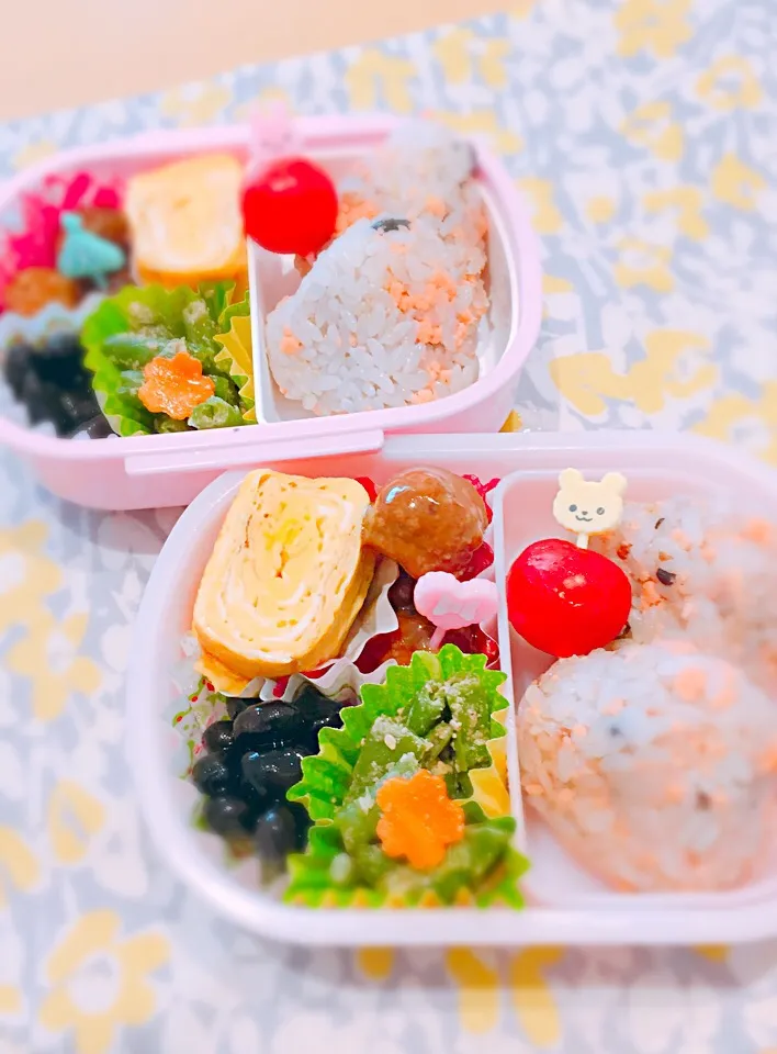 娘ちゃん保育園お弁当❤️今日もいっぱい遊んでね❤️|kona7さん